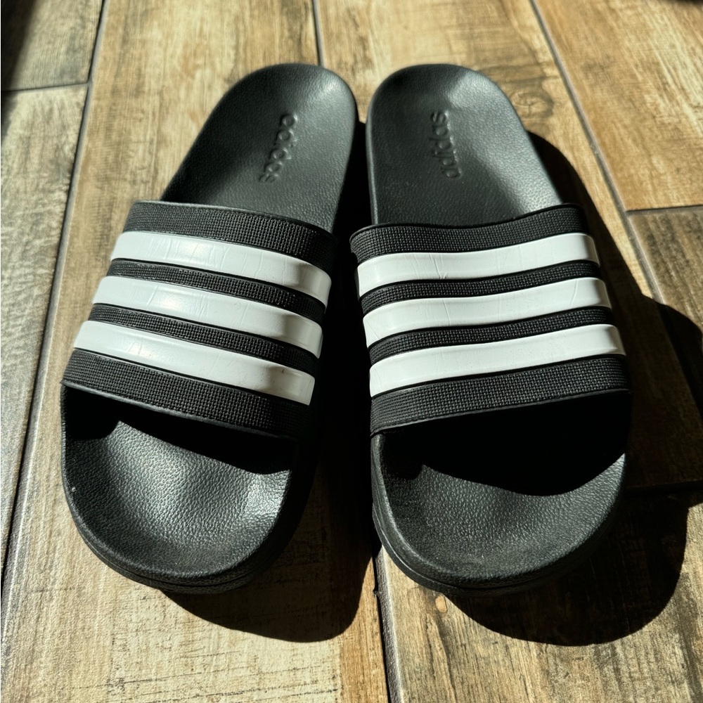 Adidas Sliders Sandals, Size 11, never worn
